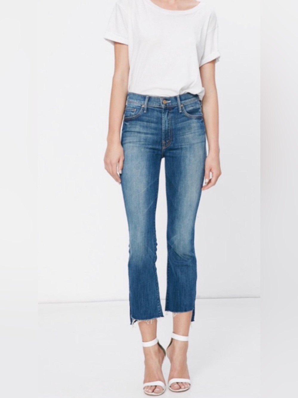 MOTHER Insider Crop Step Fray, size 30 - Picture 3 of 14